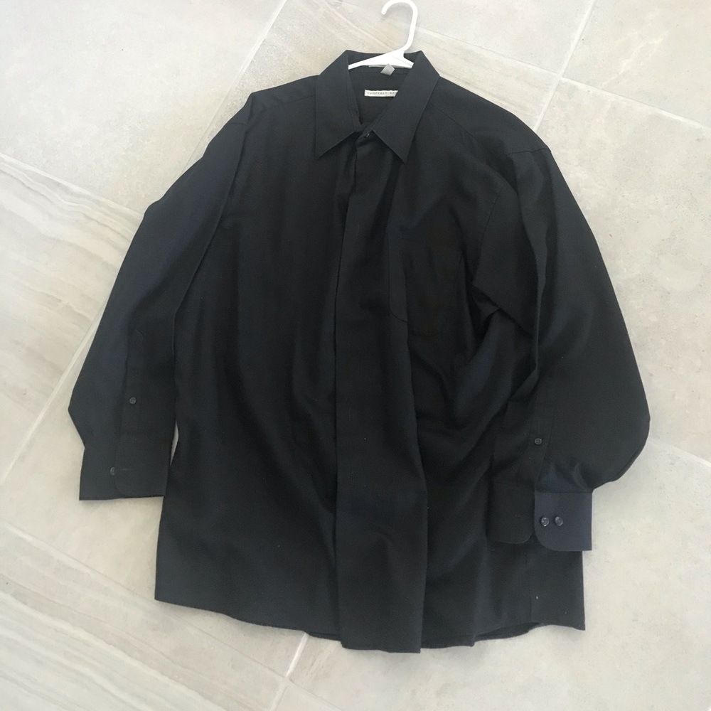 black dress shirt